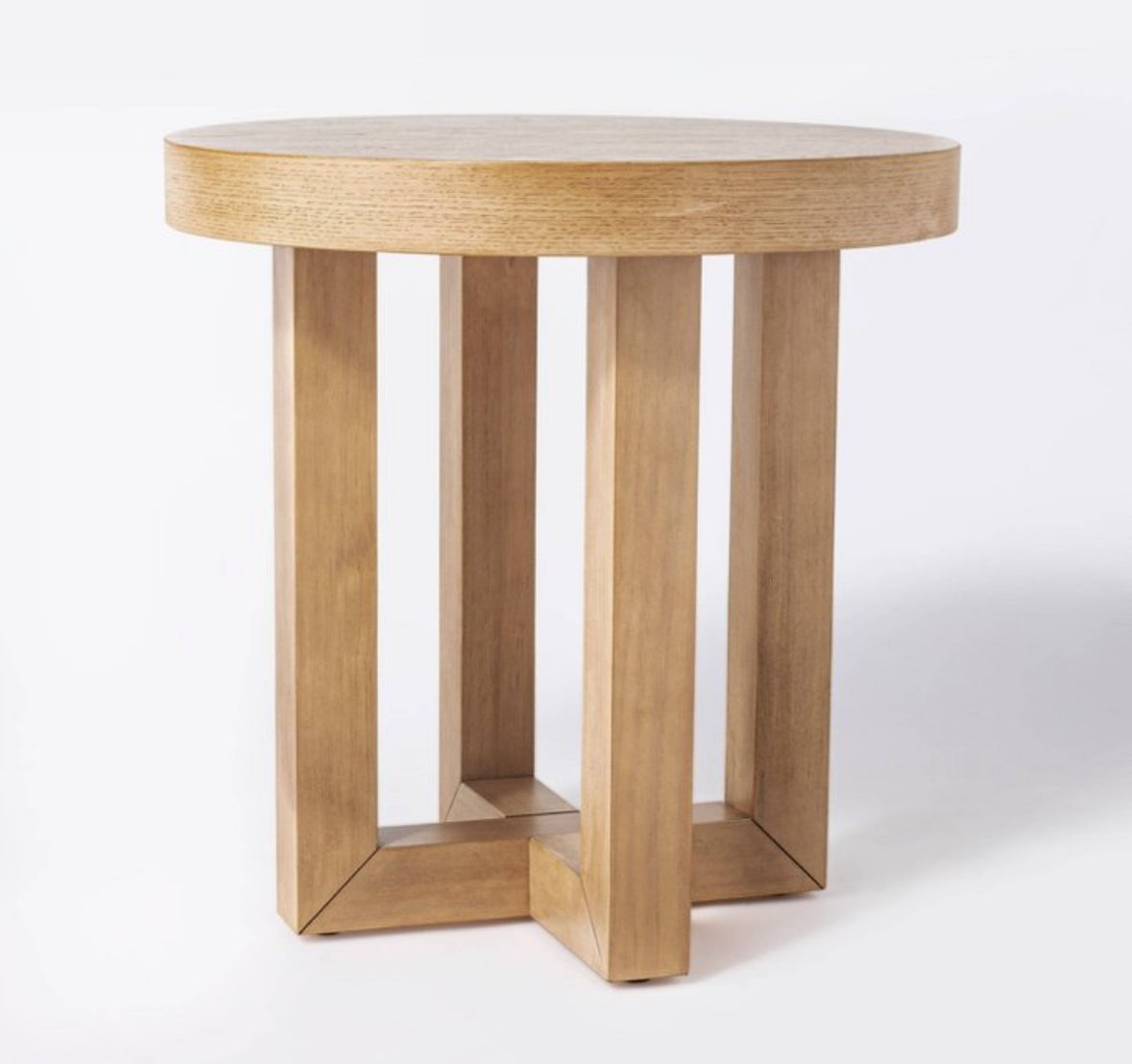 Cross leg side table
