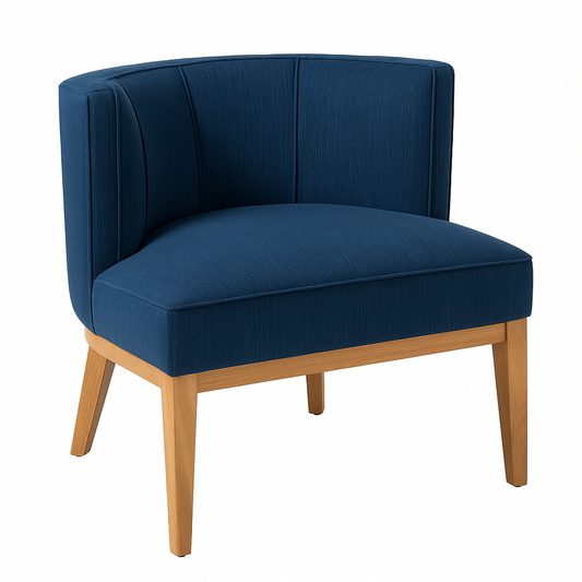 Navy Accent Chair