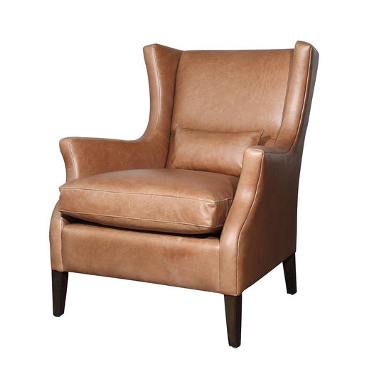 Chip Leather Arm Chair