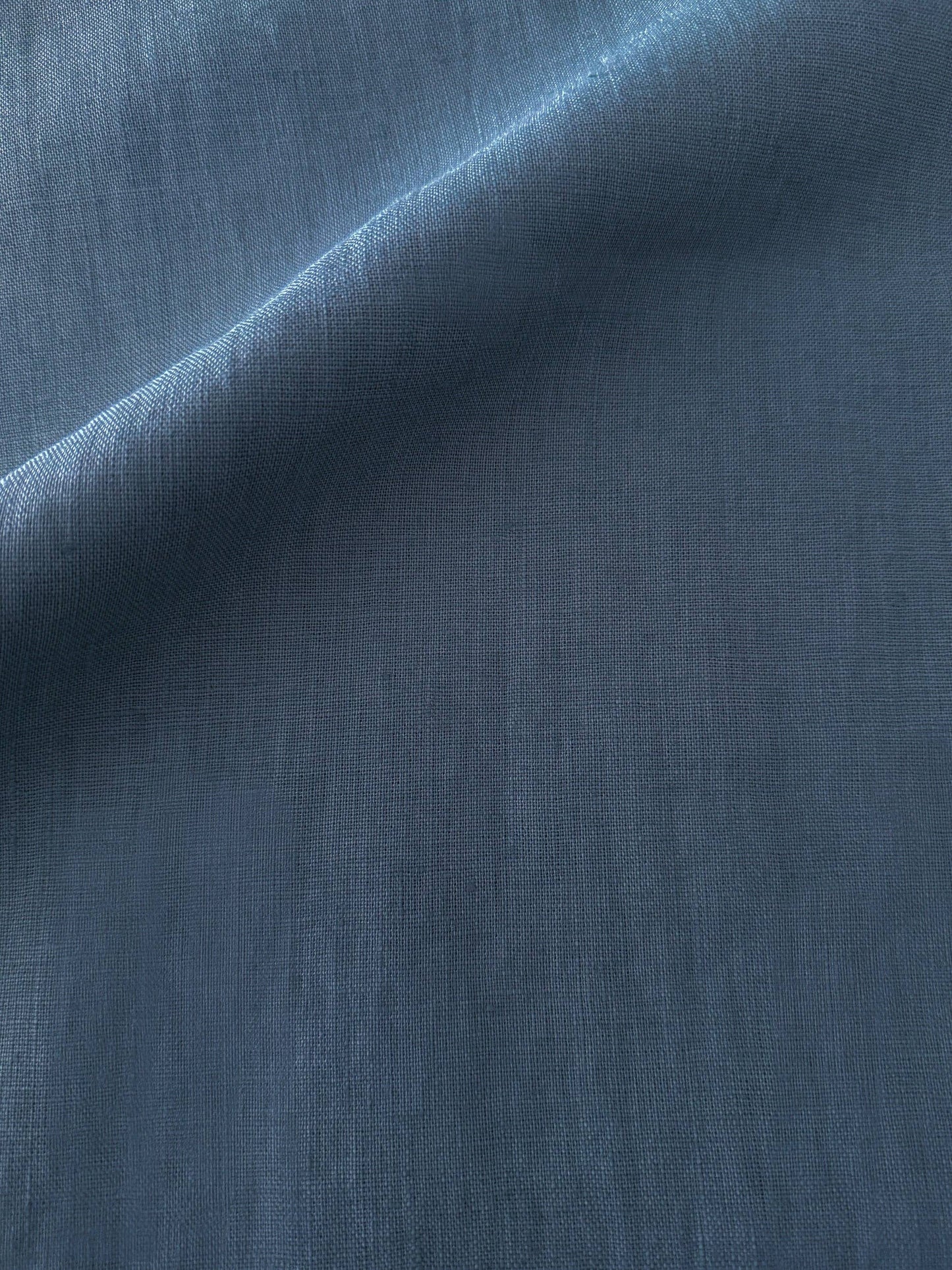 So Soft Linen Marine Blue Euro Pillow 26x26