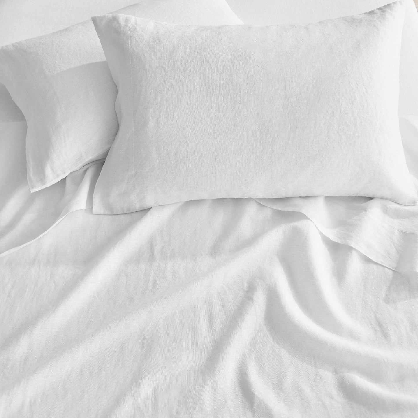 Washed Linen Sheet Set