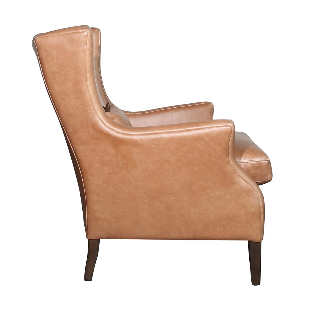Chip Leather Arm Chair