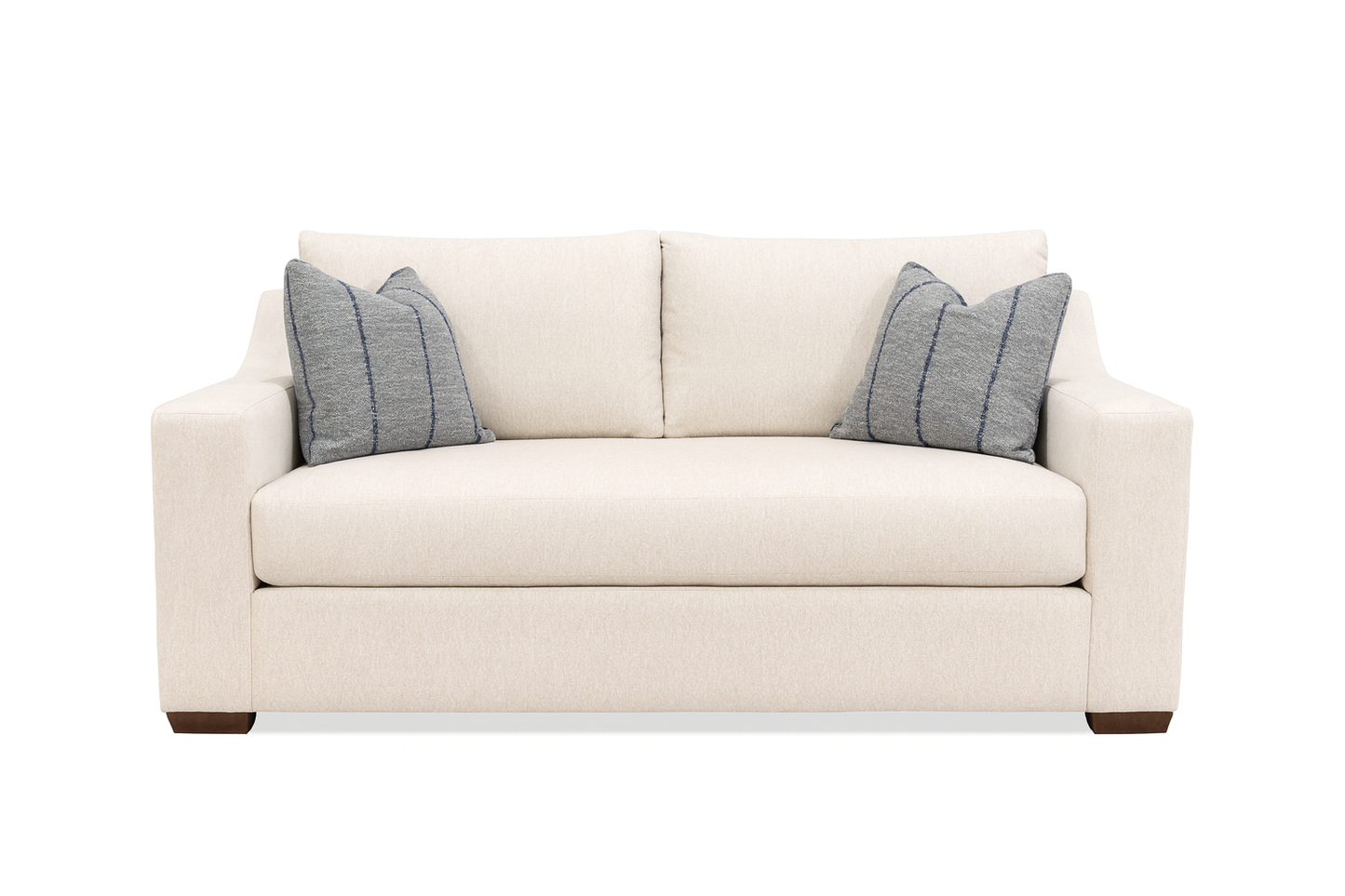 76" Bench Seat Sofa- Ivory